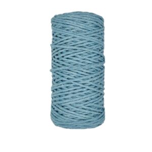 MAKRAM SERENITY 1-slået garn, Dusty Jeans, 2,5 mm