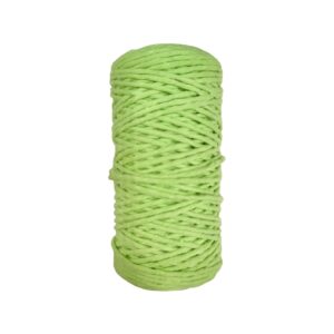MAKRAM SERENITY 1-slået garn, Lime, 2,5 mm