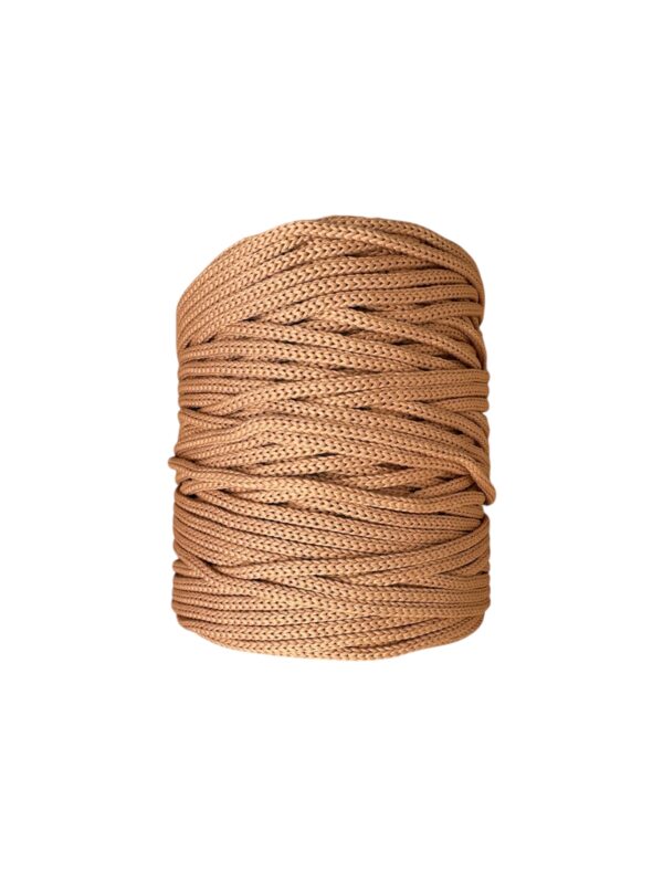 MAKRAM OUTDOOR Braided garn, Warm Beige, 3 mm