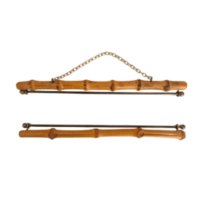 Klokkestreng beslag, bambus, 22 cm, genbrug