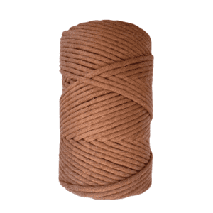 MAKRAM ECO LUSH 1-slået, Toffee, 4 mm