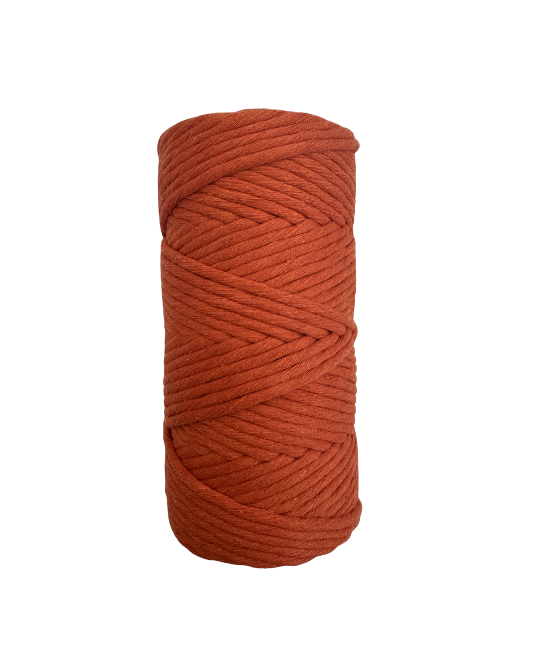 MAKRAM ECO LUSH 1-slået, Terracotta, 4 mm