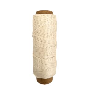 MAKRAM Vokset Micro Garn, Natural, 0,8 mm