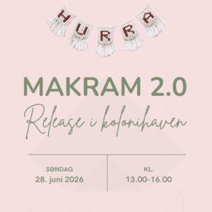 MAKRAM 2.0 - Bog Release i kolonihaven | Skanderborg | 28. juni 2026